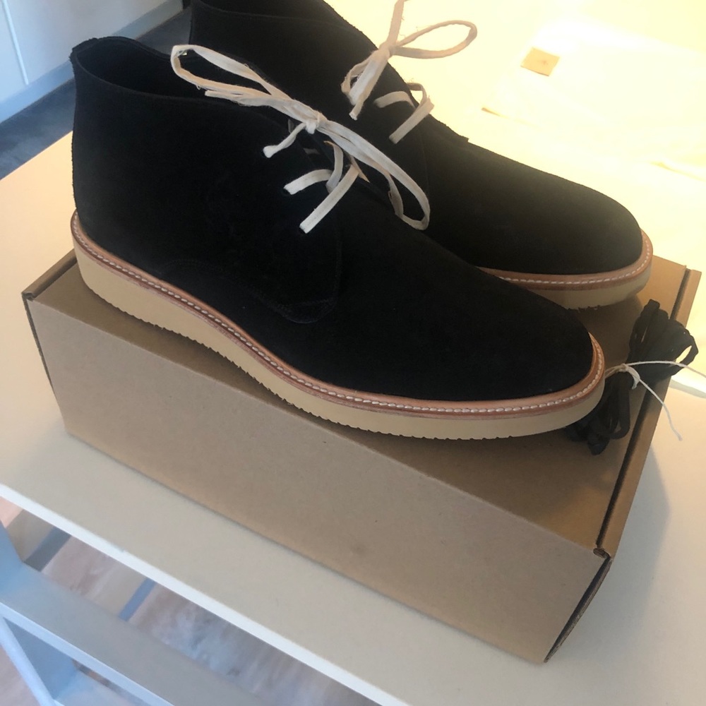Esquivel Chuck Boot in Black Suede